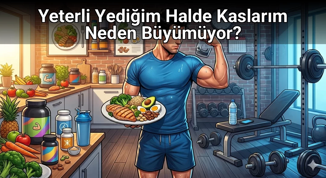 Yeterli Yediğim Halde Kaslarım Neden Büyümüyor?